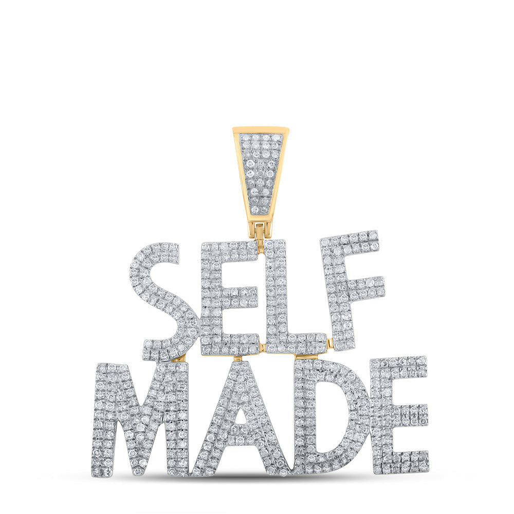 1 CTW-DIA P1P2 SELF MADE MENS CHARM Daisy Joyeria