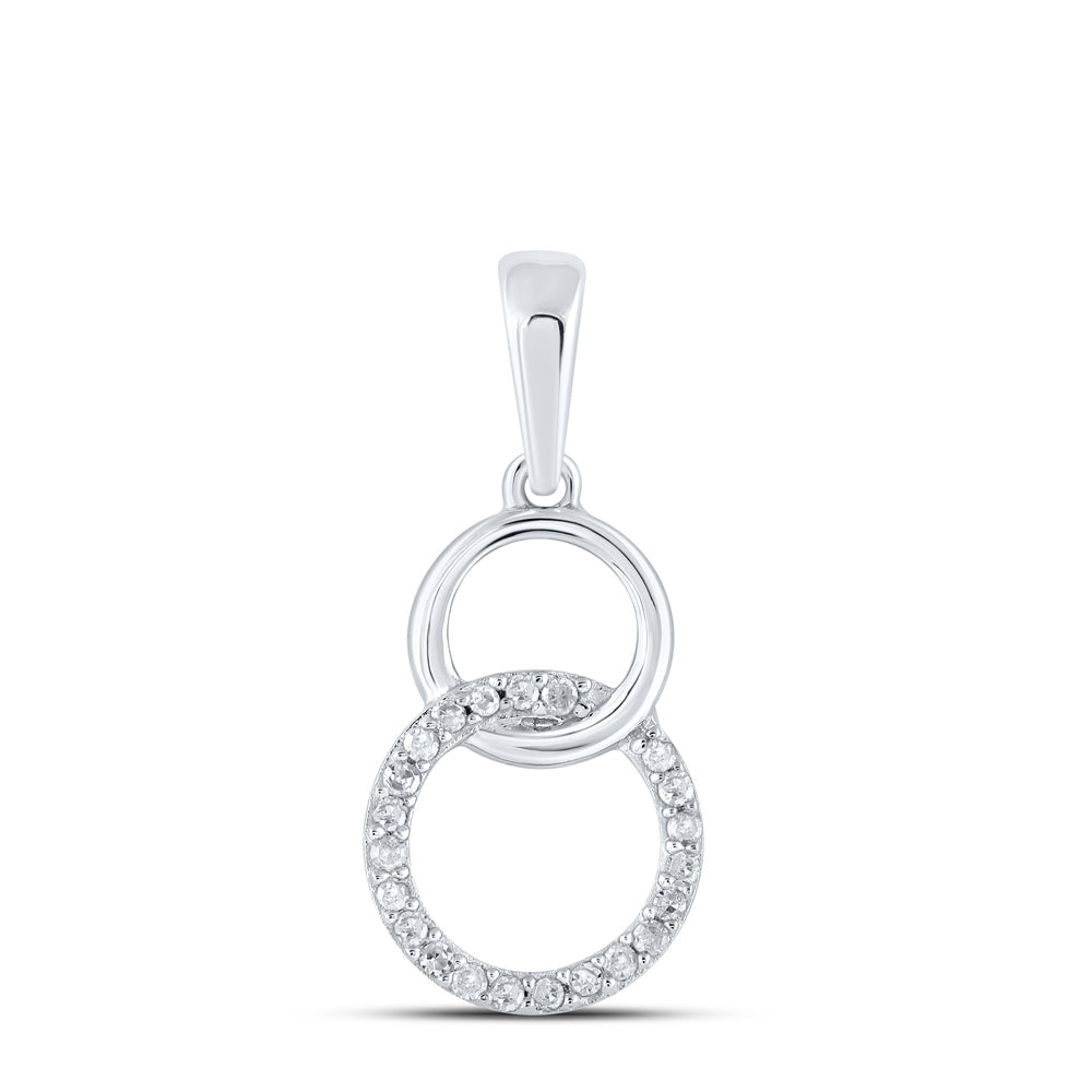 1/20CTW-DIA P1 GIFT ROUND PENDANT Daisy Joyeria