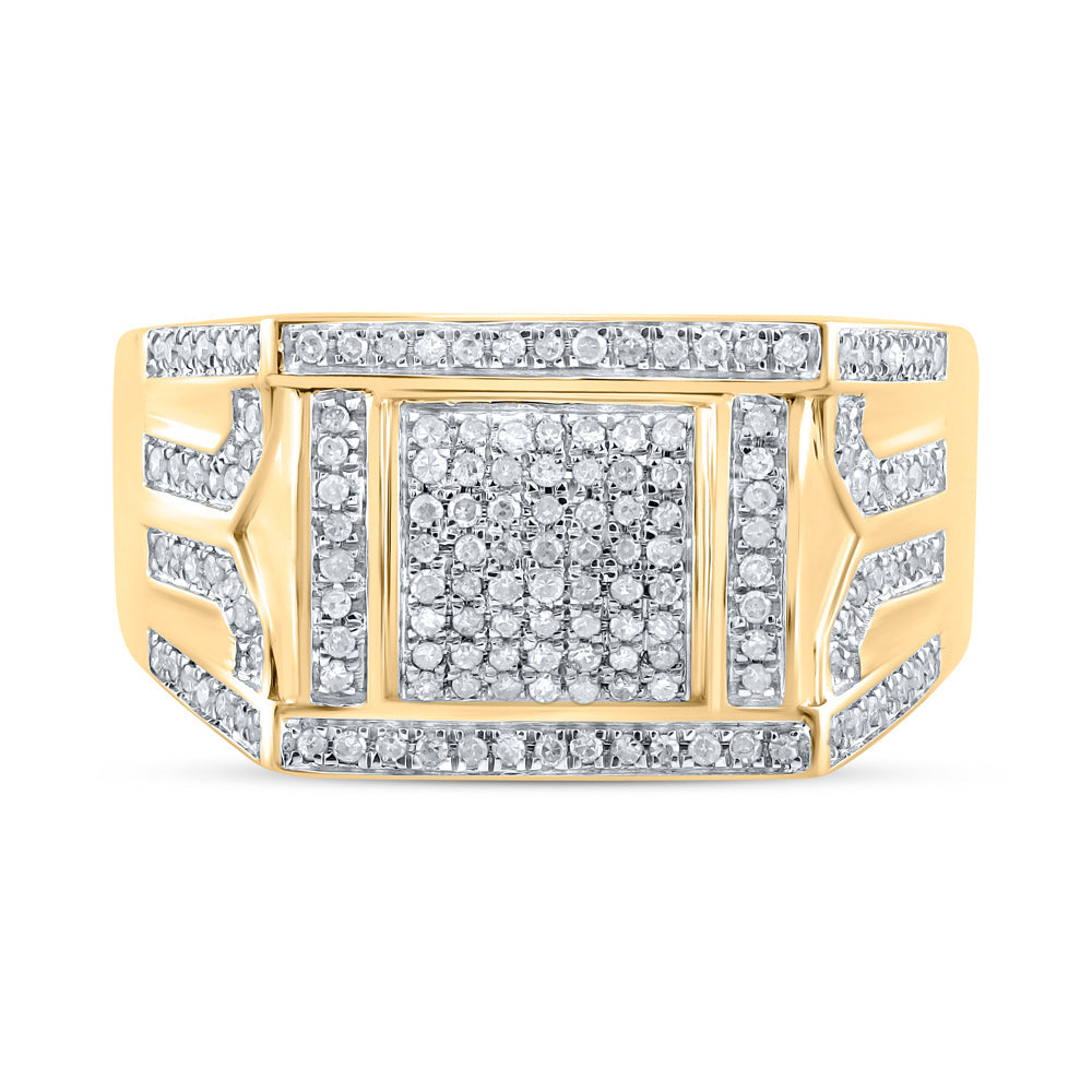 3/8 CTW-DIA P1 MENS RING 10 Daisy Joyeria
