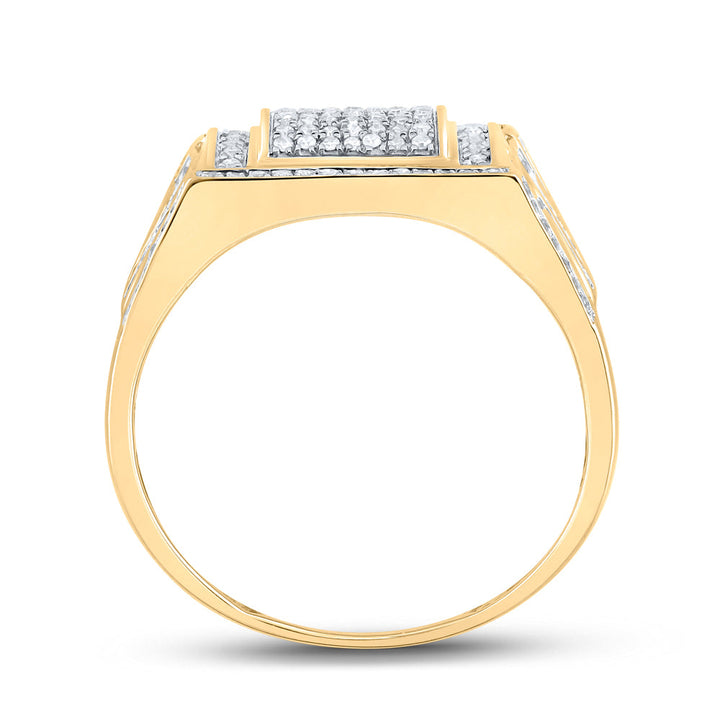 3/8 CTW-DIA P1 MENS RING 10 Daisy Joyeria