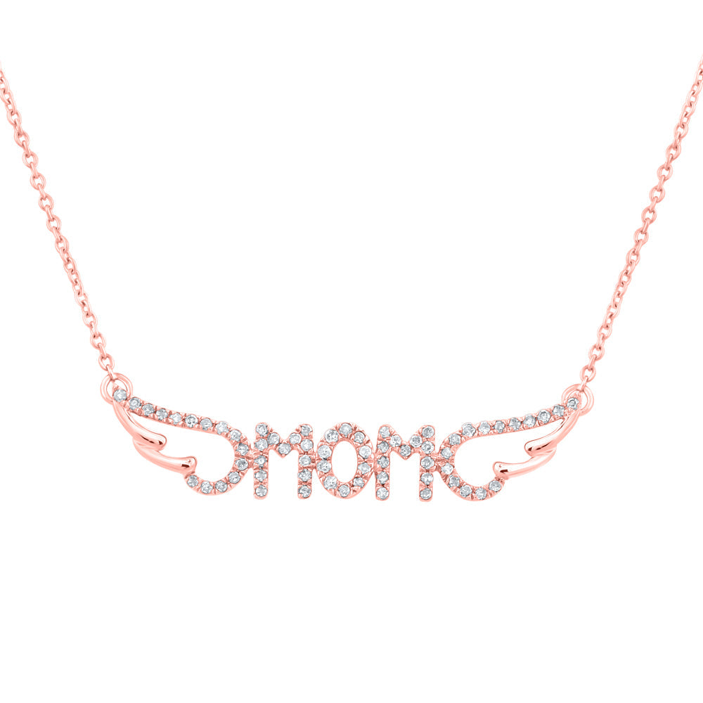 1/6CTW-DIA P1 MOM GIFT NECKLACE Daisy Joyeria