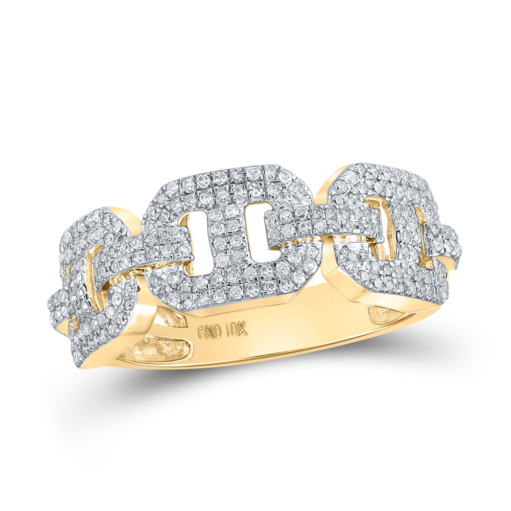 5/8CTW-DIA P1P2 MENS BAND 10 Daisy Joyeria