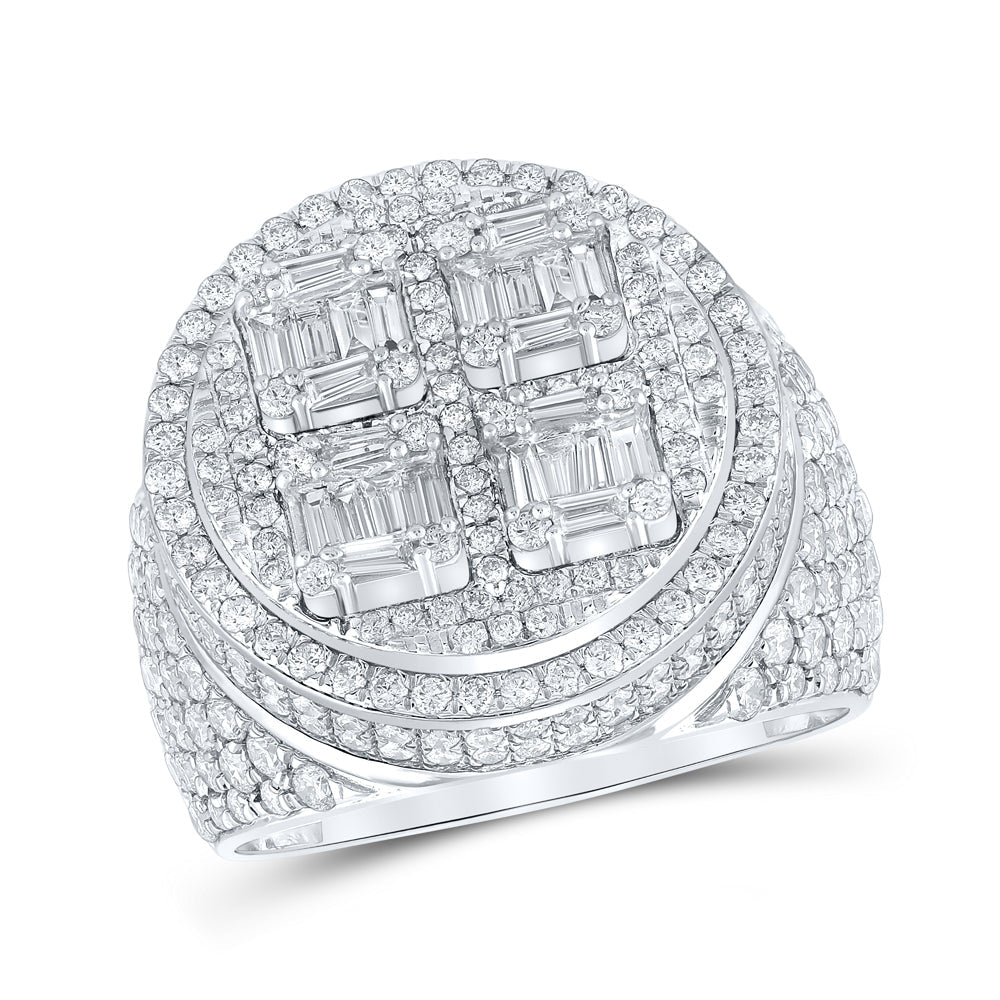 3 7/8CTW-DIA NK MENS RING 10 Daisy Joyeria
