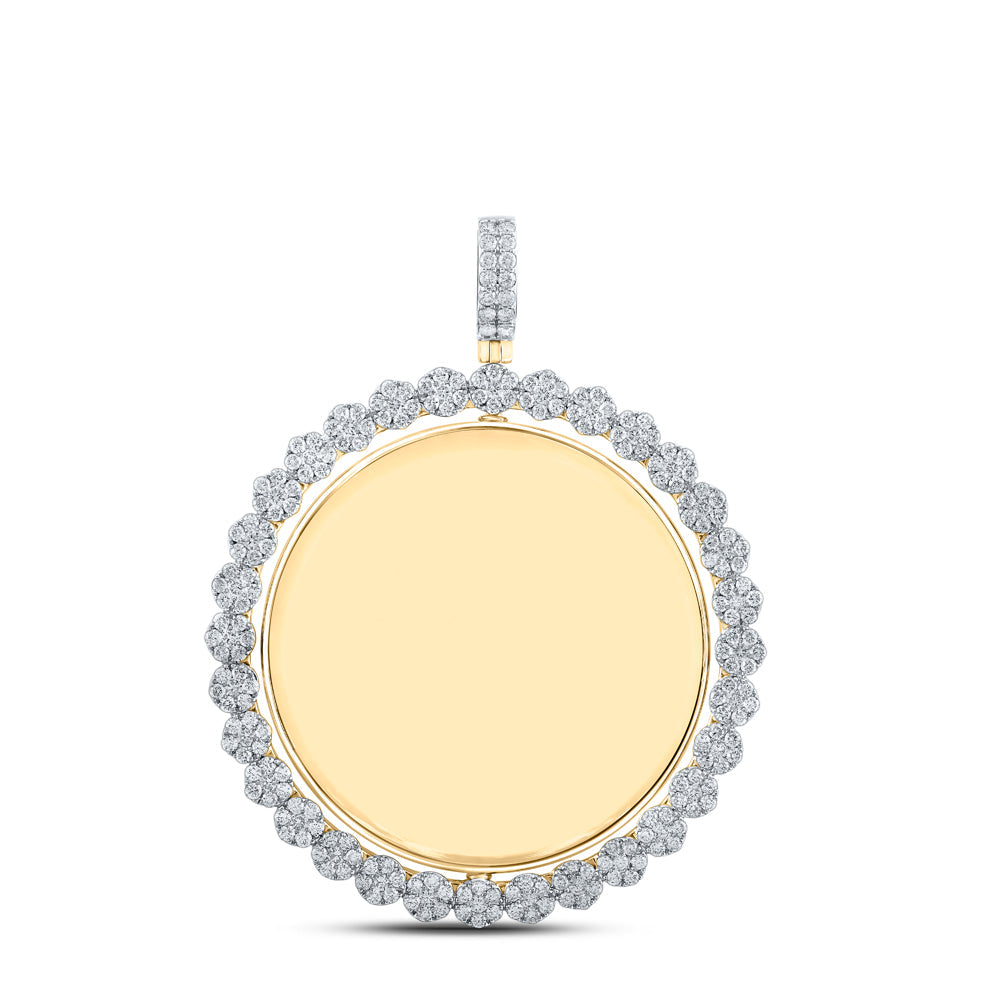 4 5/8CTW-DIA NK SPINNING MEMORY PENDANT Daisy Joyeria