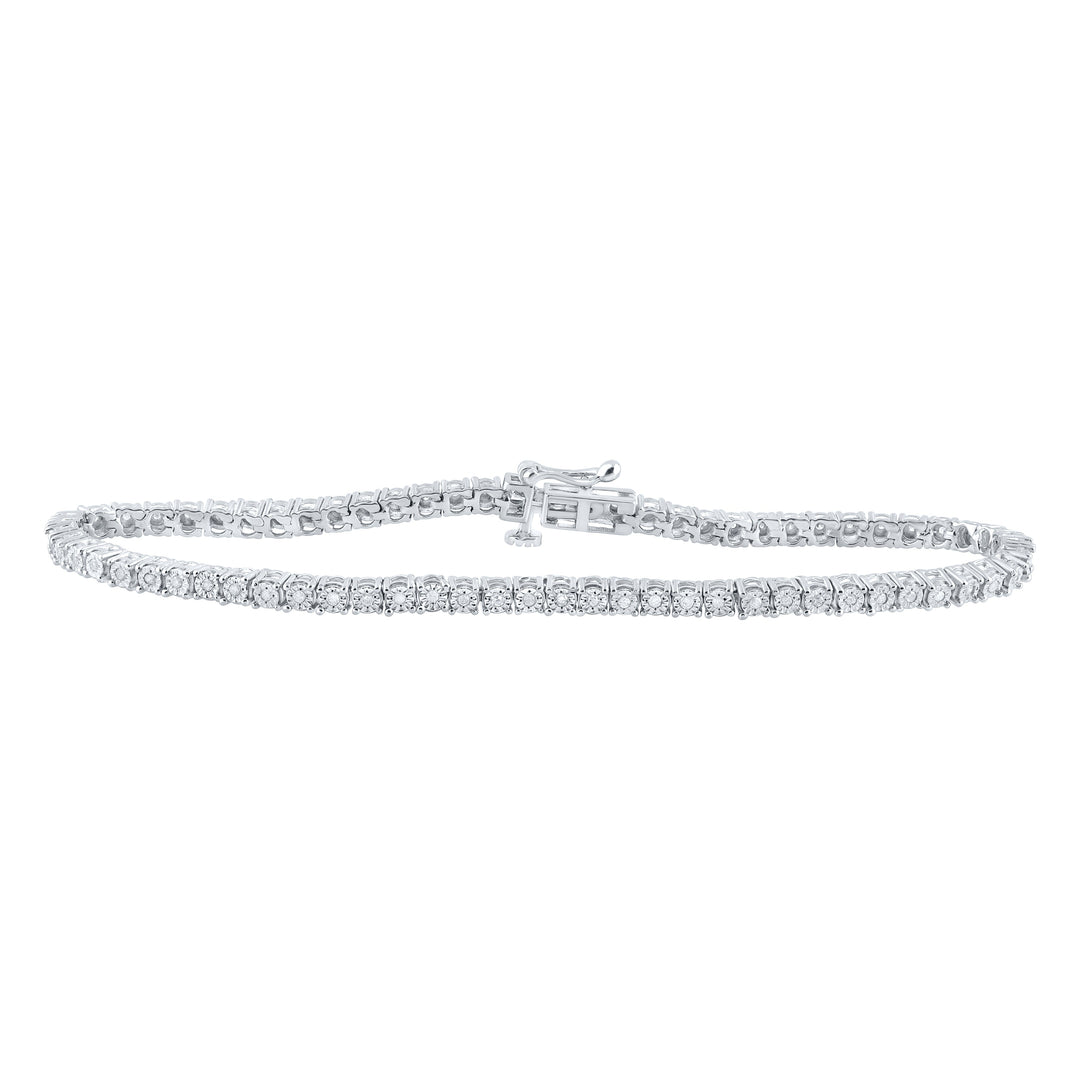 1/2CTW-DIA P3 FANUK BRACELET (8 INCH) Daisy Joyeria