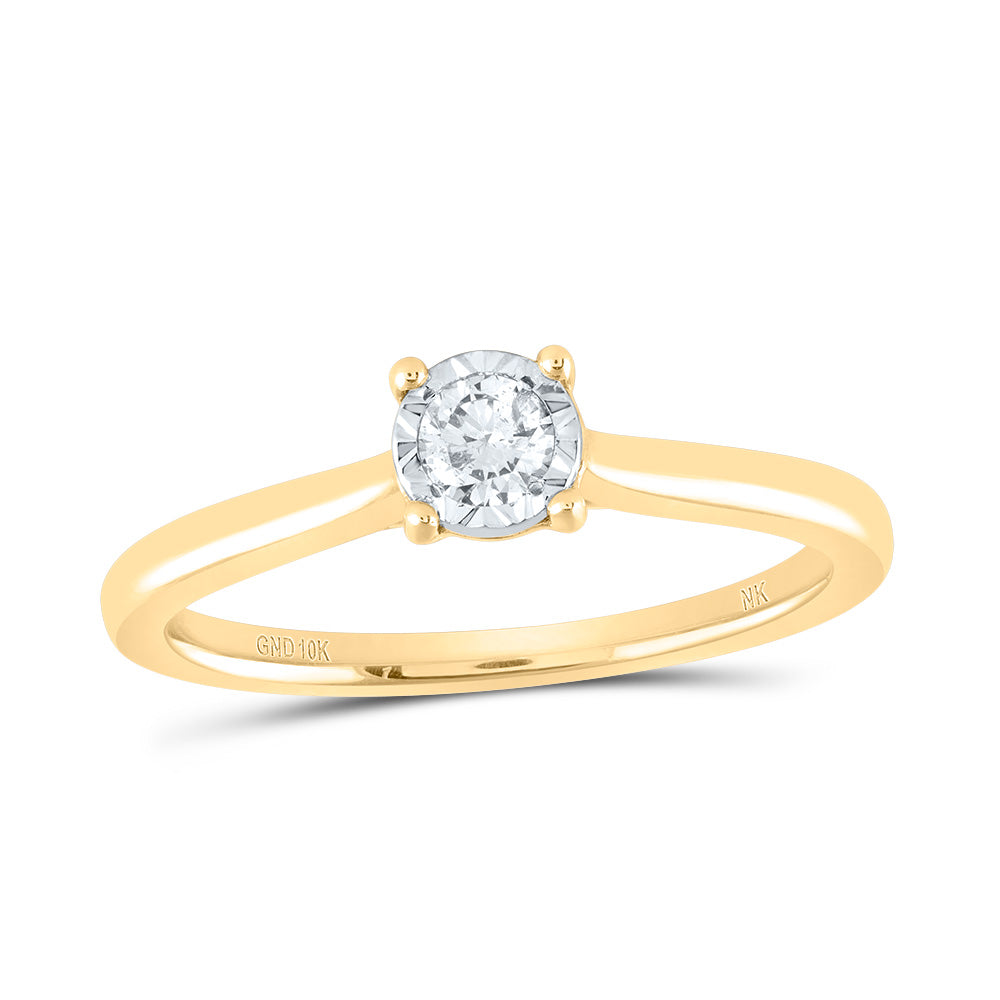 1/6CTW-DIA NK FASHION RING 7 Daisy Joyeria