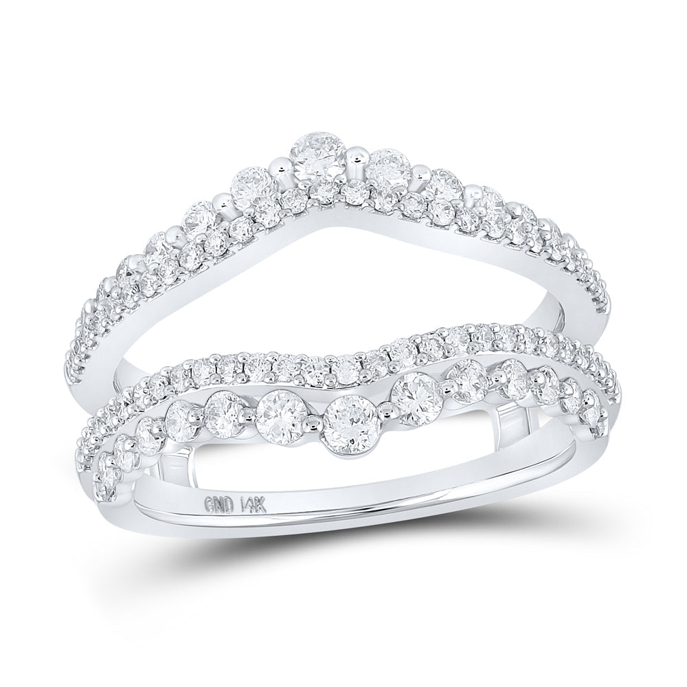 7/8CTW-DIA CN ENHANCER RING 7 Daisy Joyeria