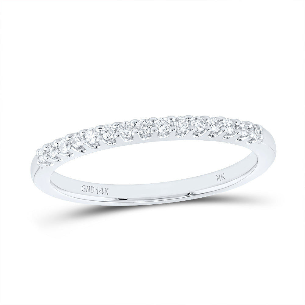 1/2CTW-DIA NK LADIES BAND 7 Daisy Joyeria