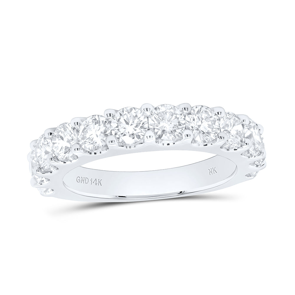 2CTW-DIA NK LADIES BAND 7 Daisy Joyeria