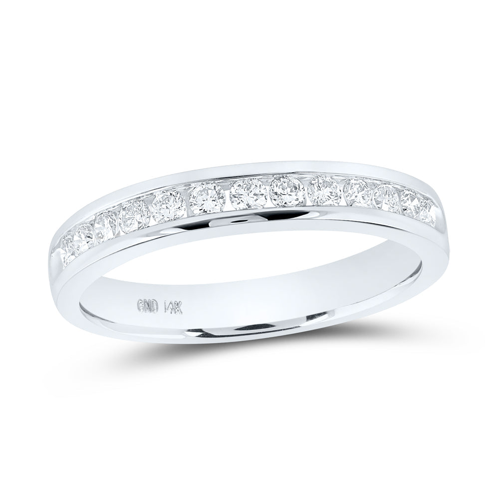 1/3CTW-DIA NK LADIES BAND 7 Daisy Joyeria