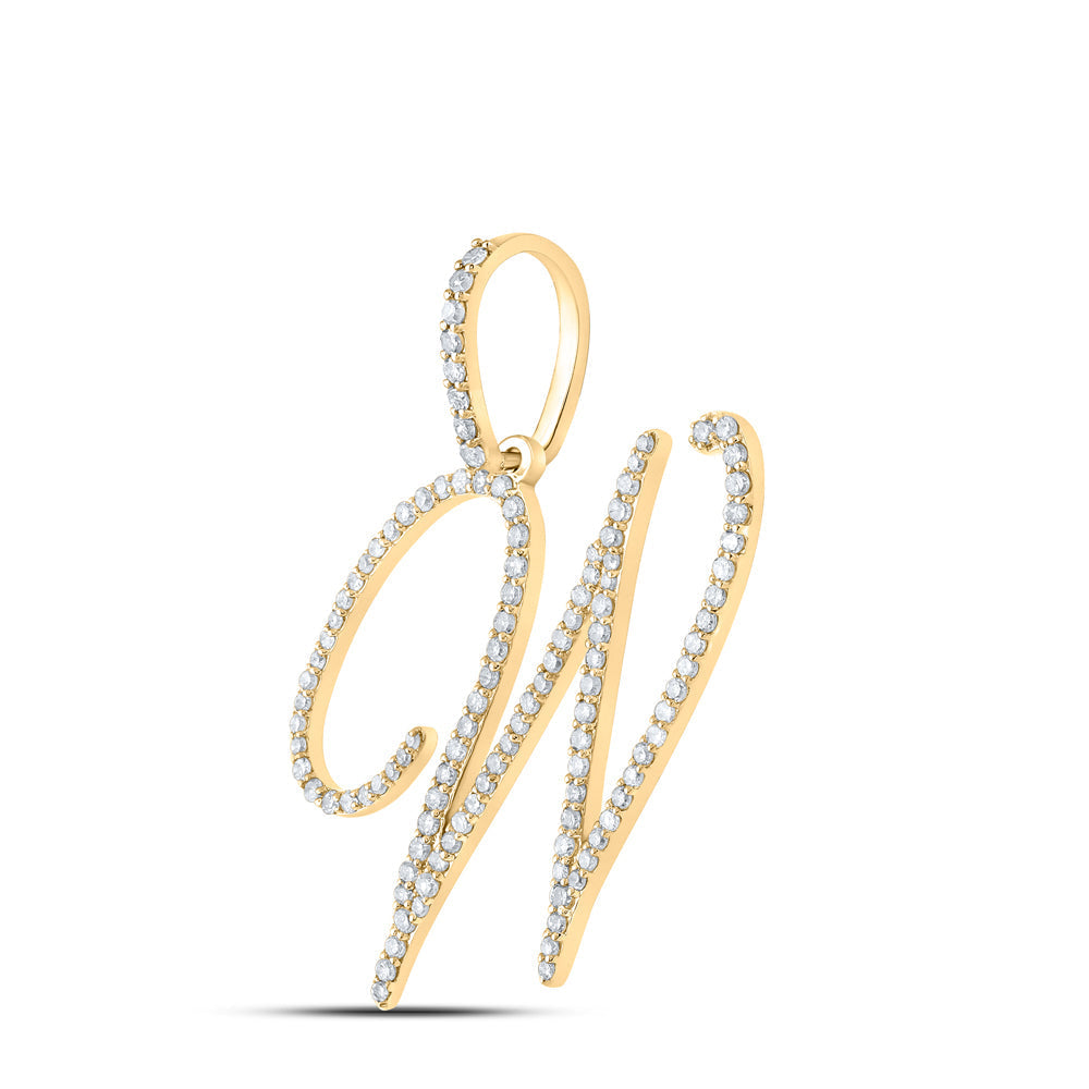 5/8CTW-DIA P1 INITIAL "W" GIFT PENDANT Daisy Joyeria