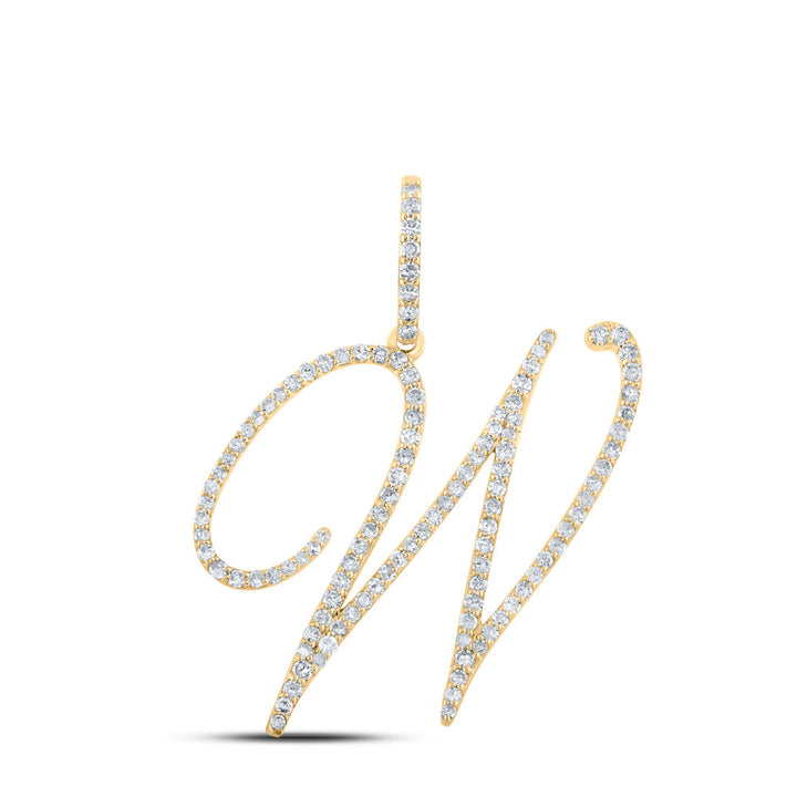 5/8CTW-DIA P1 INITIAL "W" GIFT PENDANT Daisy Joyeria