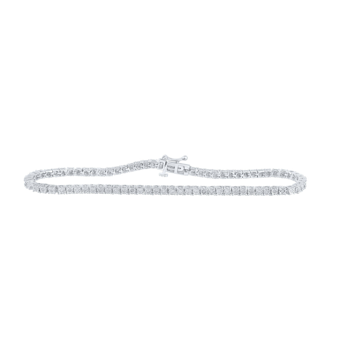 3/8CTW-DIA P3 FANUK BRACELET (7 INCH) Daisy Joyeria