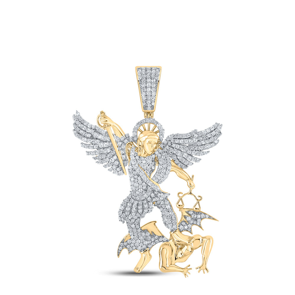 1 1/5CTW ÃST. MICHAELÄ MENS CHARM Daisy Joyeria