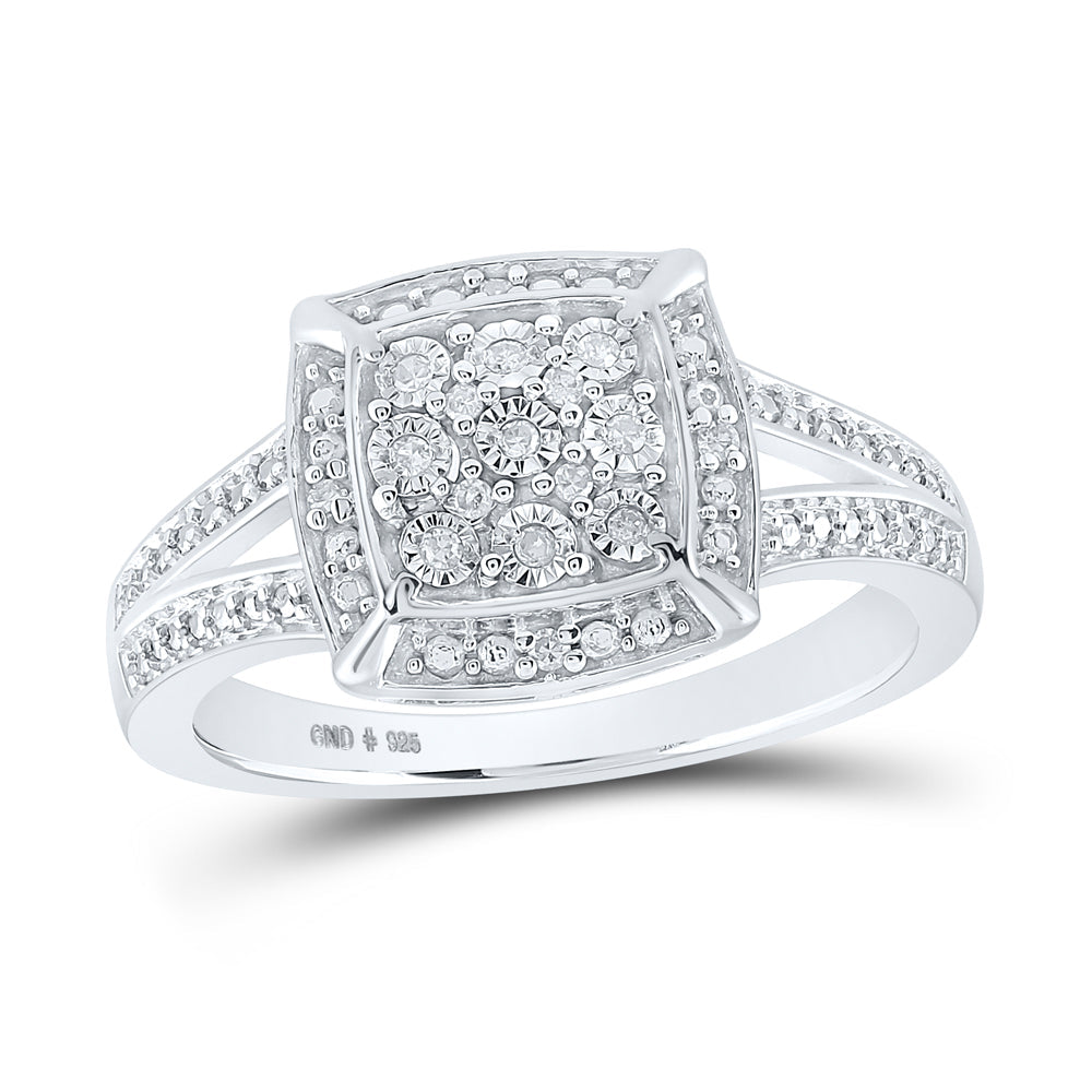 1/12CTW-DIA P2 GIFT RING 7 Daisy Joyeria