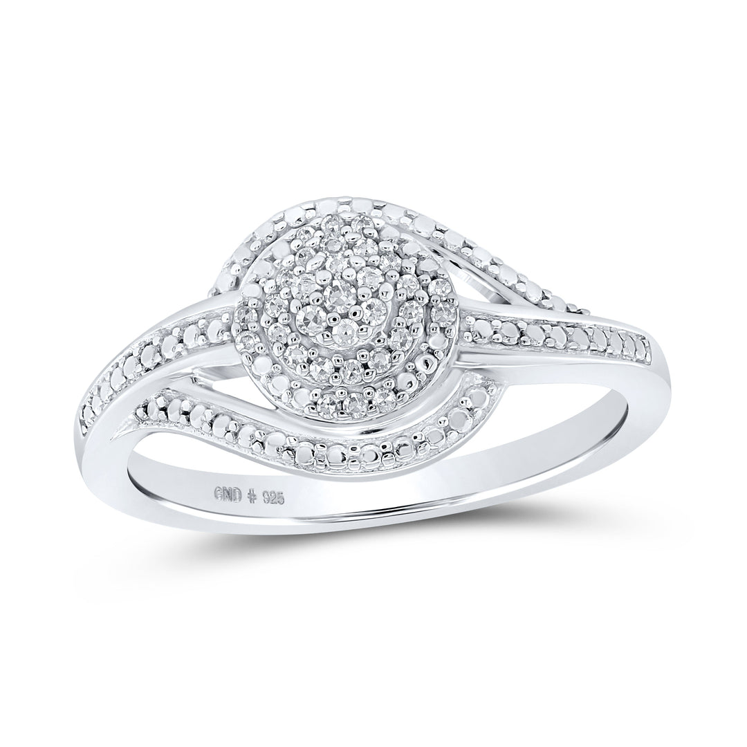 1/10CTW-DIA P2 GIFT RING 7 Daisy Joyeria