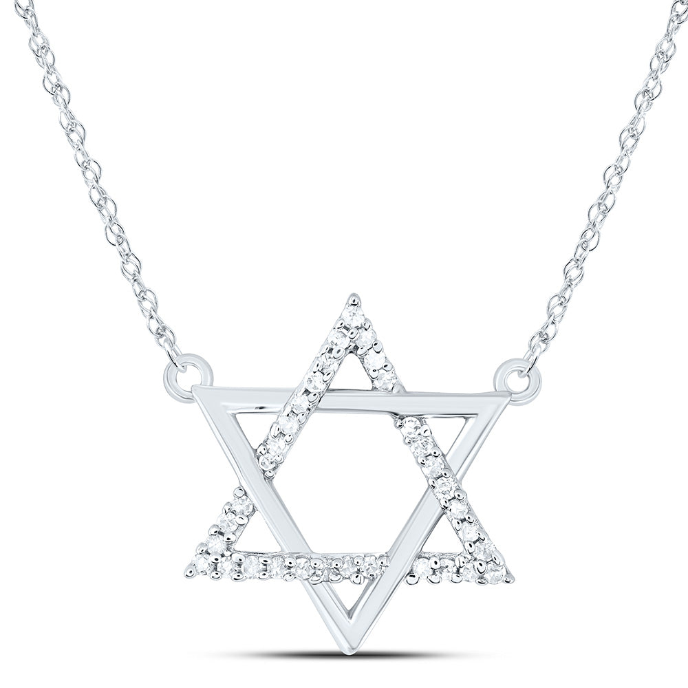 1/12CTW-DIA P2 GIFT STAR NECKLACE Daisy Joyeria