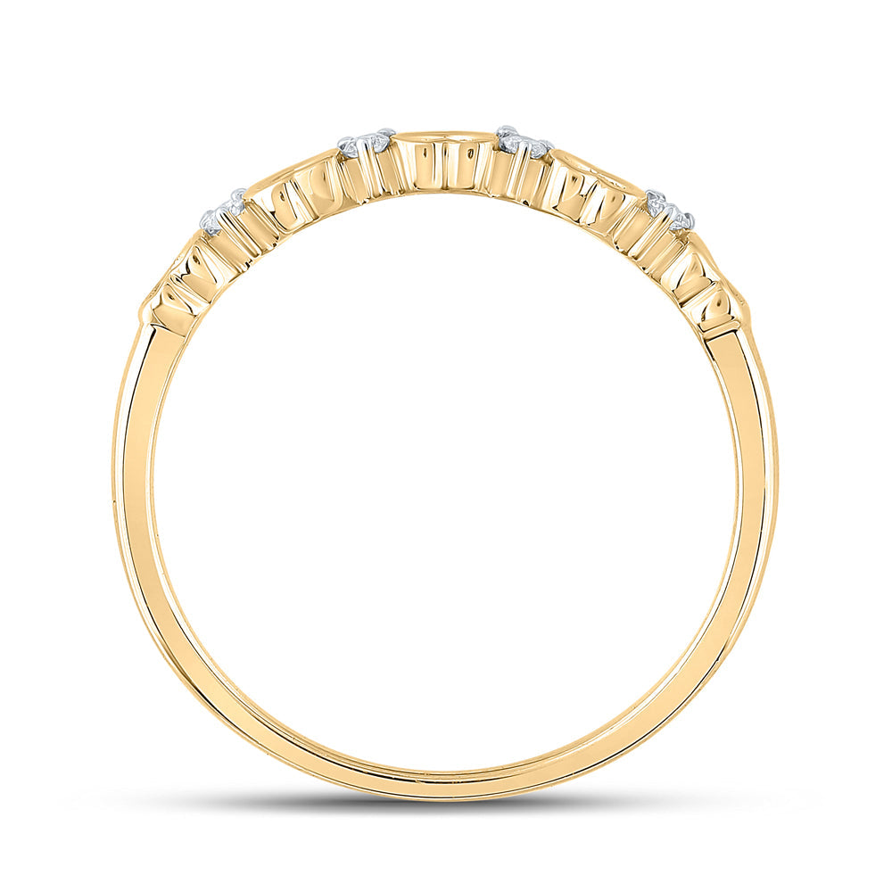 1/20CTW-DIA P1 GIFT HEART RING 7 Daisy Joyeria