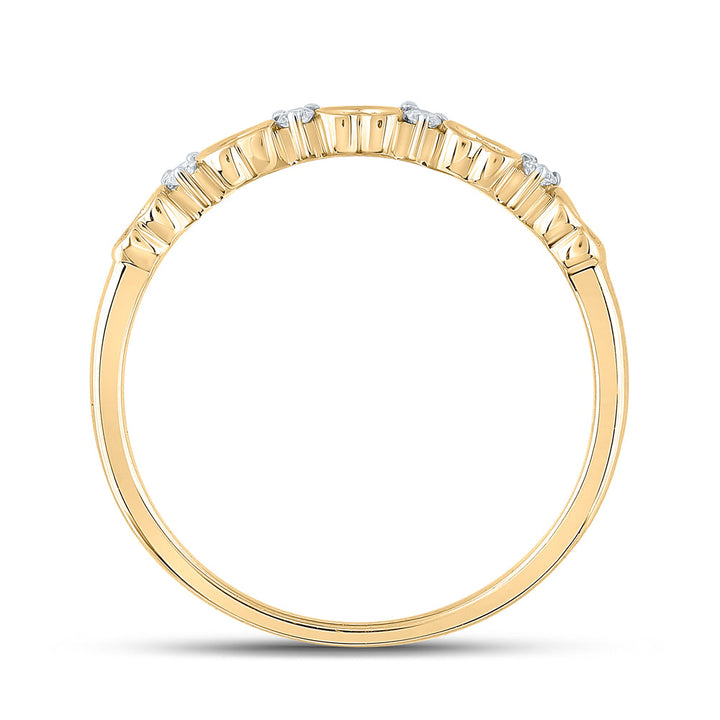 1/20CTW-DIA P1 GIFT HEART RING 7 Daisy Joyeria
