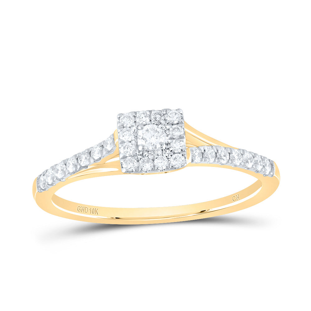 1/4CTW-NAT DIA CN FASHION PROMISE RING 7 Daisy Joyeria