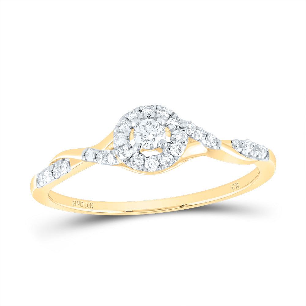 1/5CTW-NAT DIA CN FASHION PROMISE RING 7 Daisy Joyeria