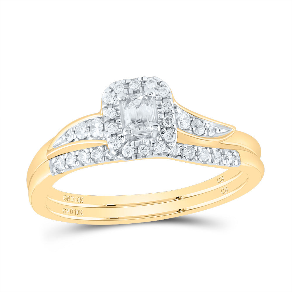 1/3CTW-DIA CN BRIDAL SET 7 Daisy Joyeria