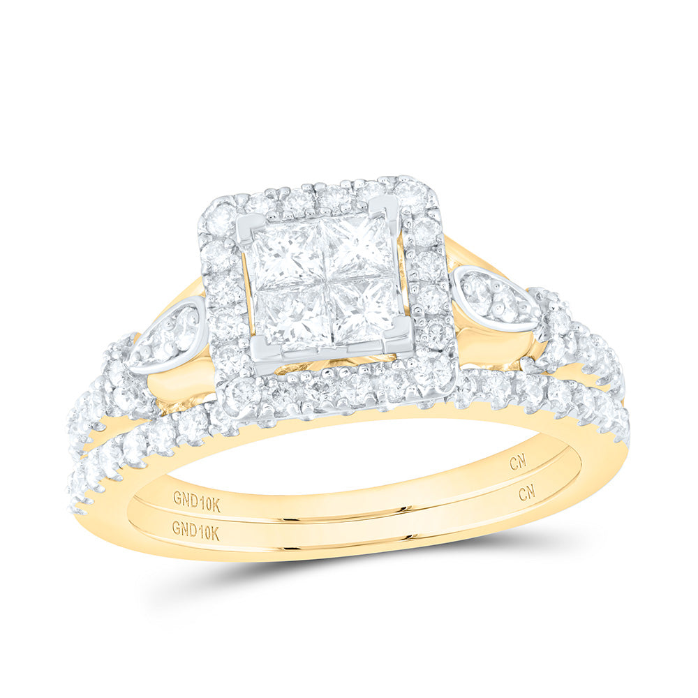 7/8CTW-DIA CN TESSERA BRIDAL SET 7 Daisy Joyeria