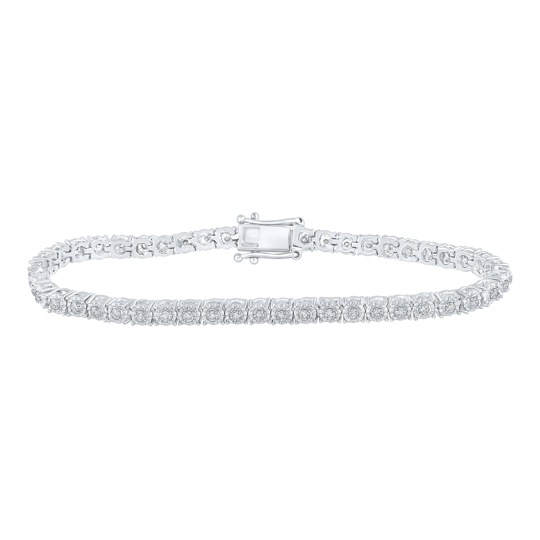 1CTW-DIA P4 GIFT BRACELET (7 INCH) Daisy Joyeria