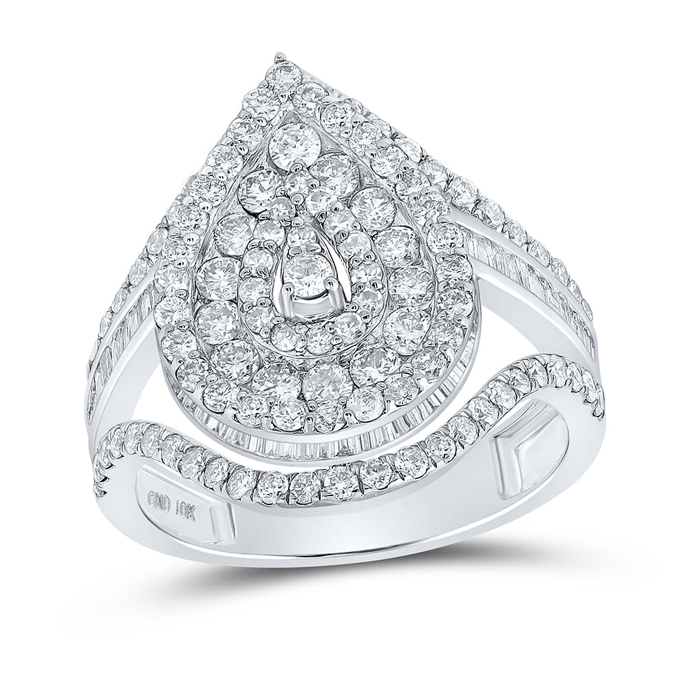 17/8CTW-DIA NK LADIES RING 7 Daisy Joyeria