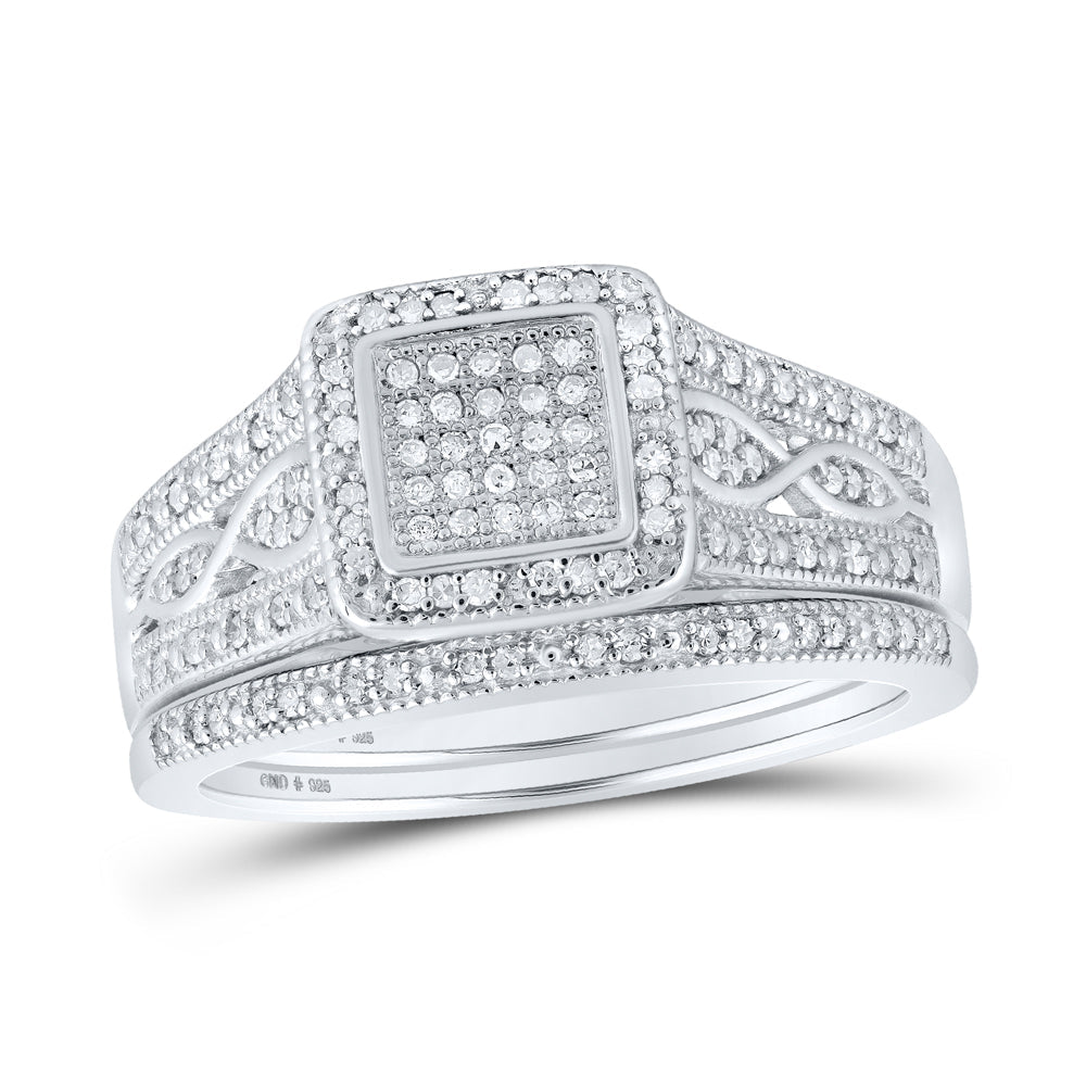 1/3CTW-DIA P1 GIFT BRIDAL SET 7 Daisy Joyeria