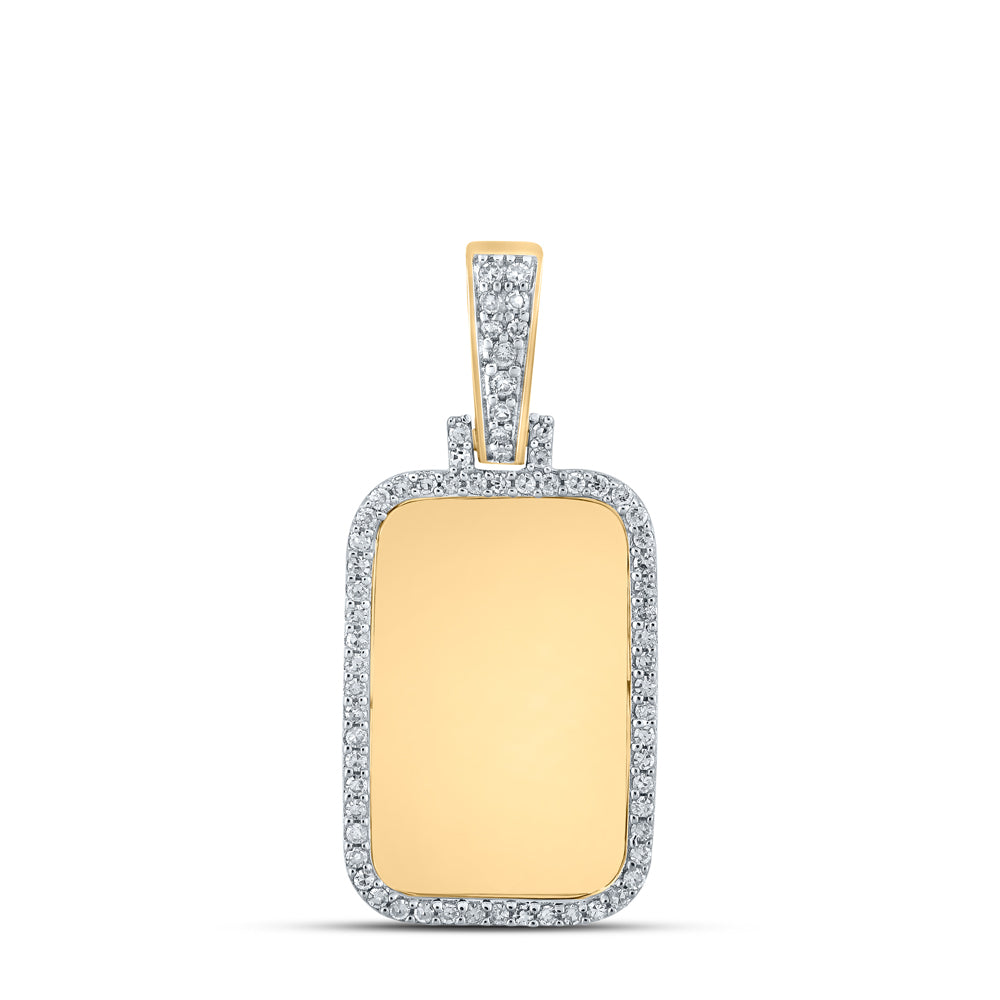 1/3CTW-DIA NK MEMORY MENS CHARM Daisy Joyeria