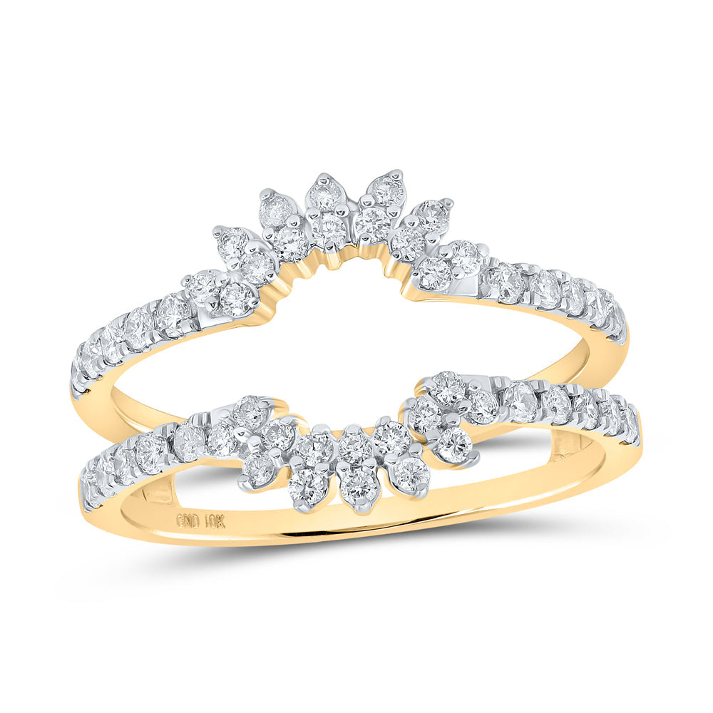 1/2CTW-DIA CN ENHANCER RING 7 Daisy Joyeria