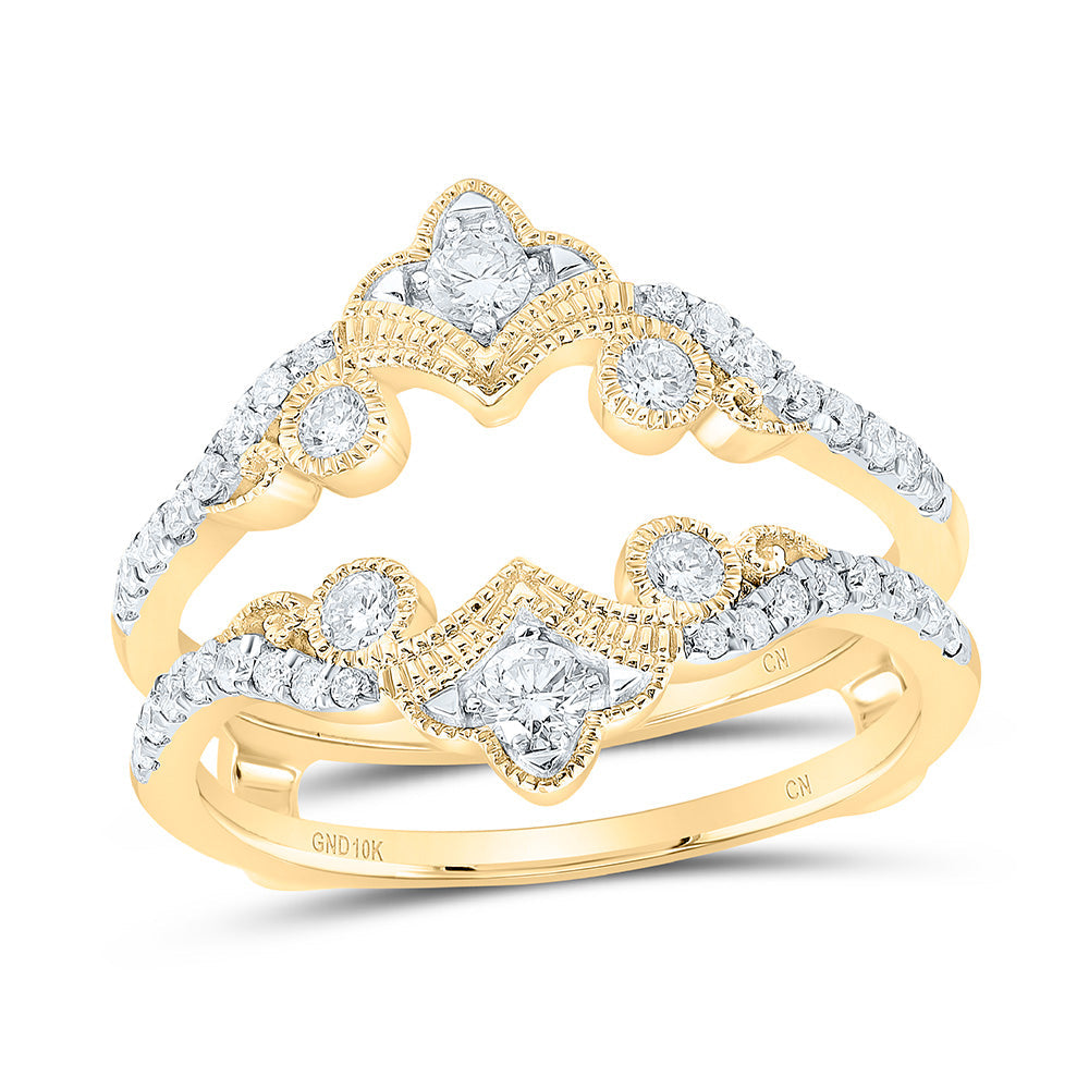 1/2CTW-NAT DIA CN ENHANCER RING 7 Daisy Joyeria