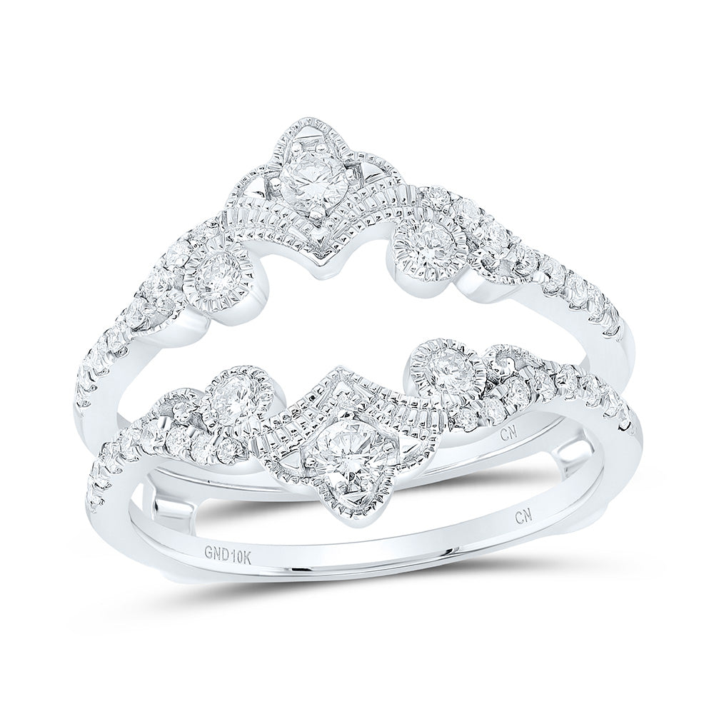 1/2CTW-DIA CN ENHANCER RING 7 Daisy Joyeria