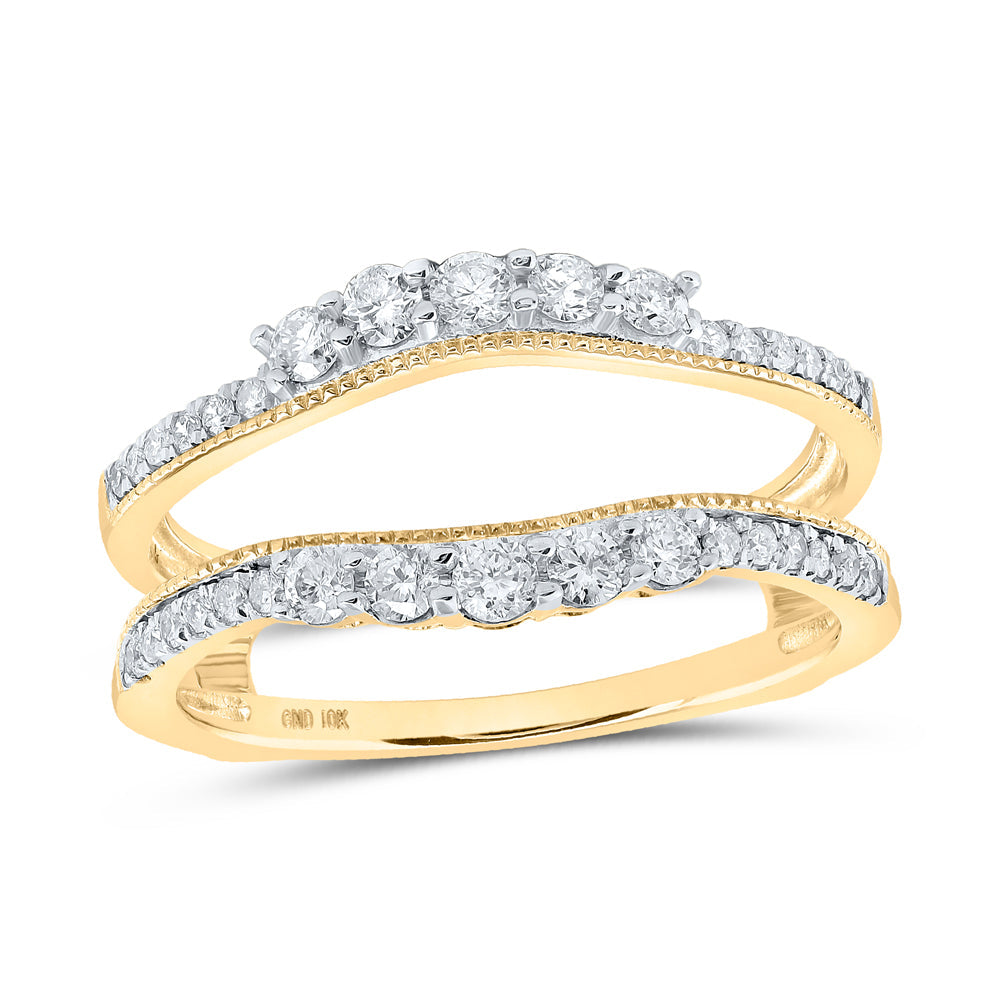 1/2CTW-DIA CN ENHANCER RING 7 Daisy Joyeria