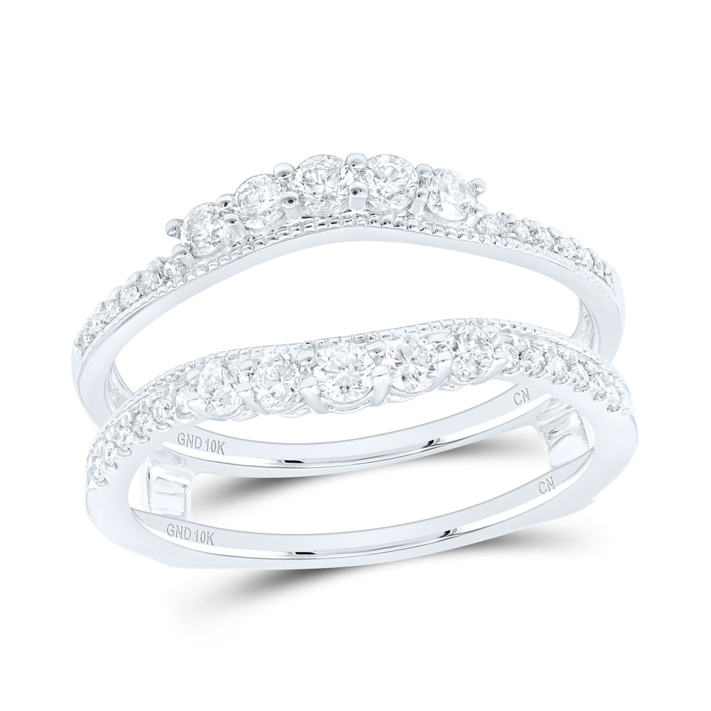 1/2CTW-DIA CN ENHANCER RING 7 Daisy Joyeria