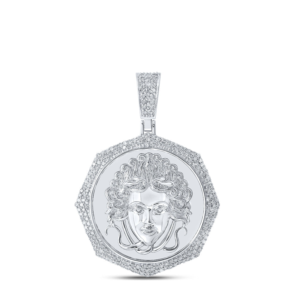 1 1/4CTW-DIA P1 MEDUSA PENDANT Daisy Joyeria