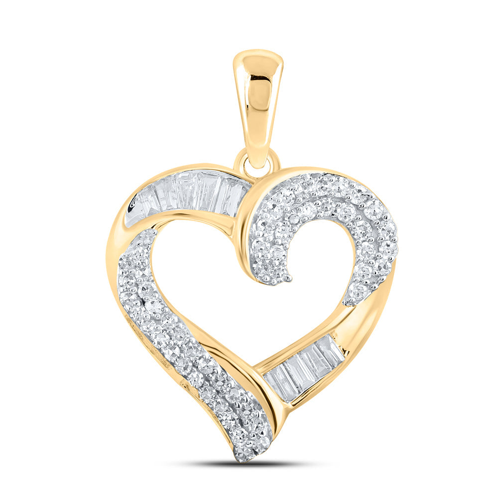 1/2CTW-DIA NK HEART PENDANT Daisy Joyeria