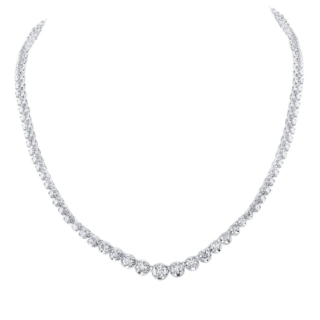 7 7/8CTW-DIA NK TENNIS NECKLACE (18 INCH) Daisy Joyeria