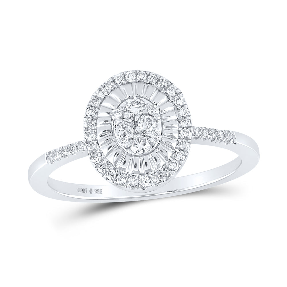 1/4CTW-DIA P3 GIFT RING 7 Daisy Joyeria