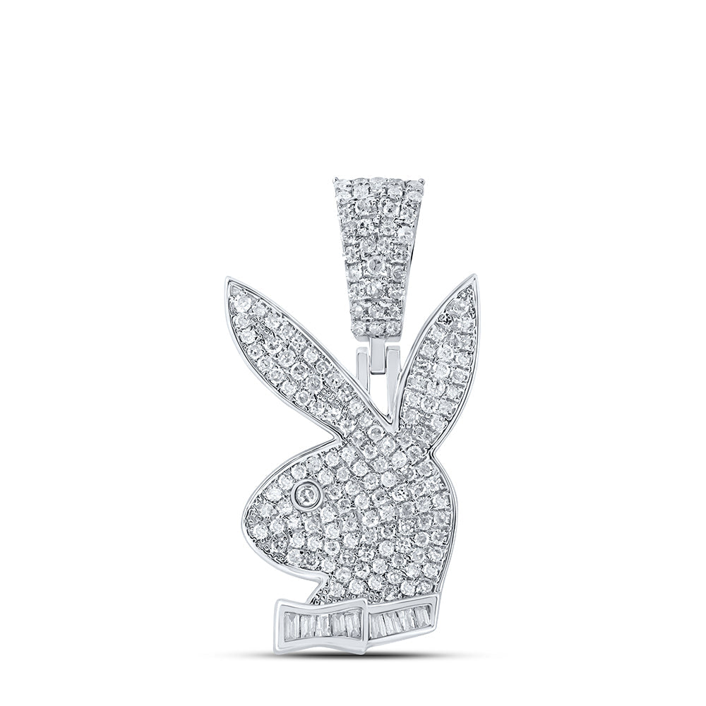 3/4CTW-NAT DIA P1 MENS CHARM Daisy Joyeria