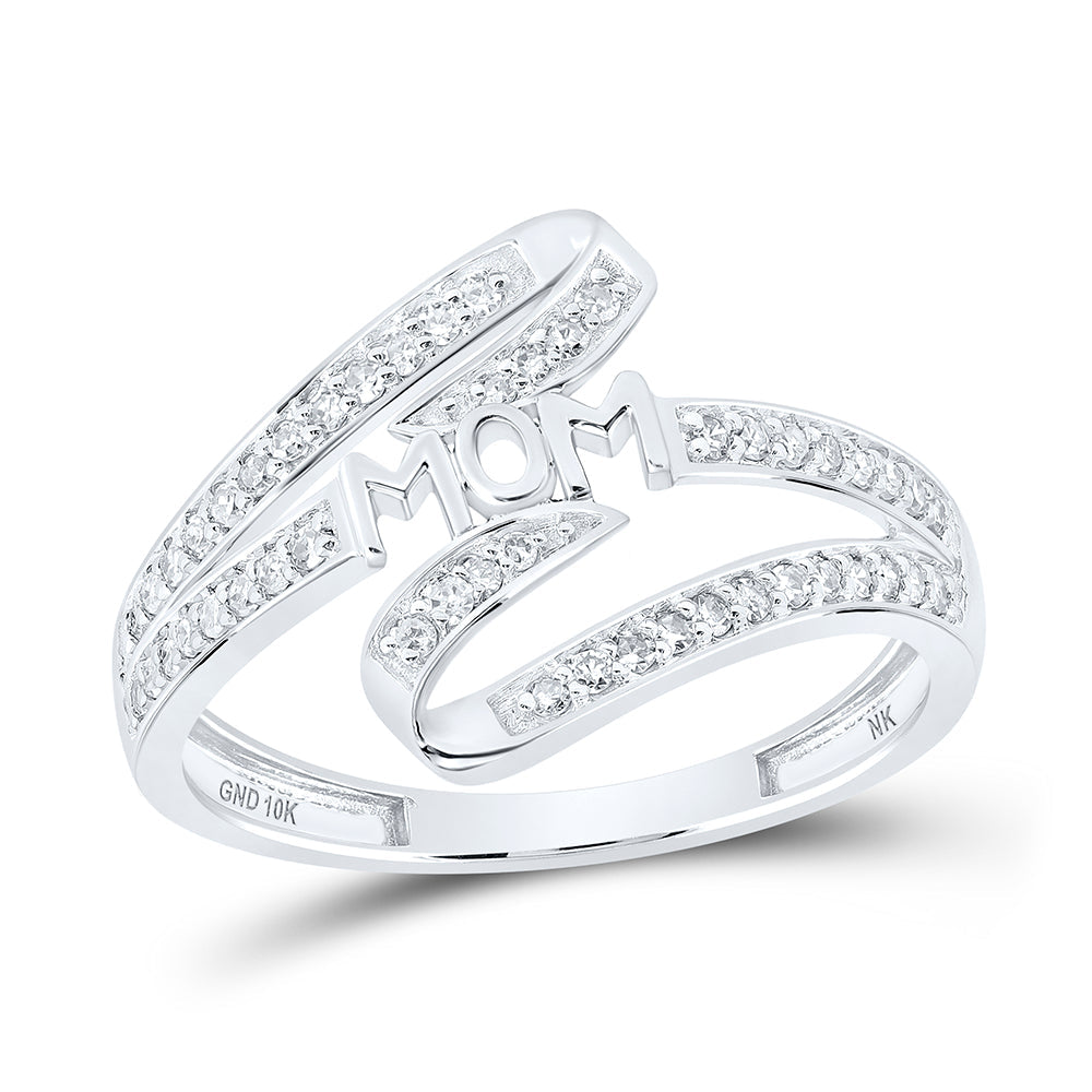 1/4CTW-NAT DIA NK MOM RING 7 Daisy Joyeria