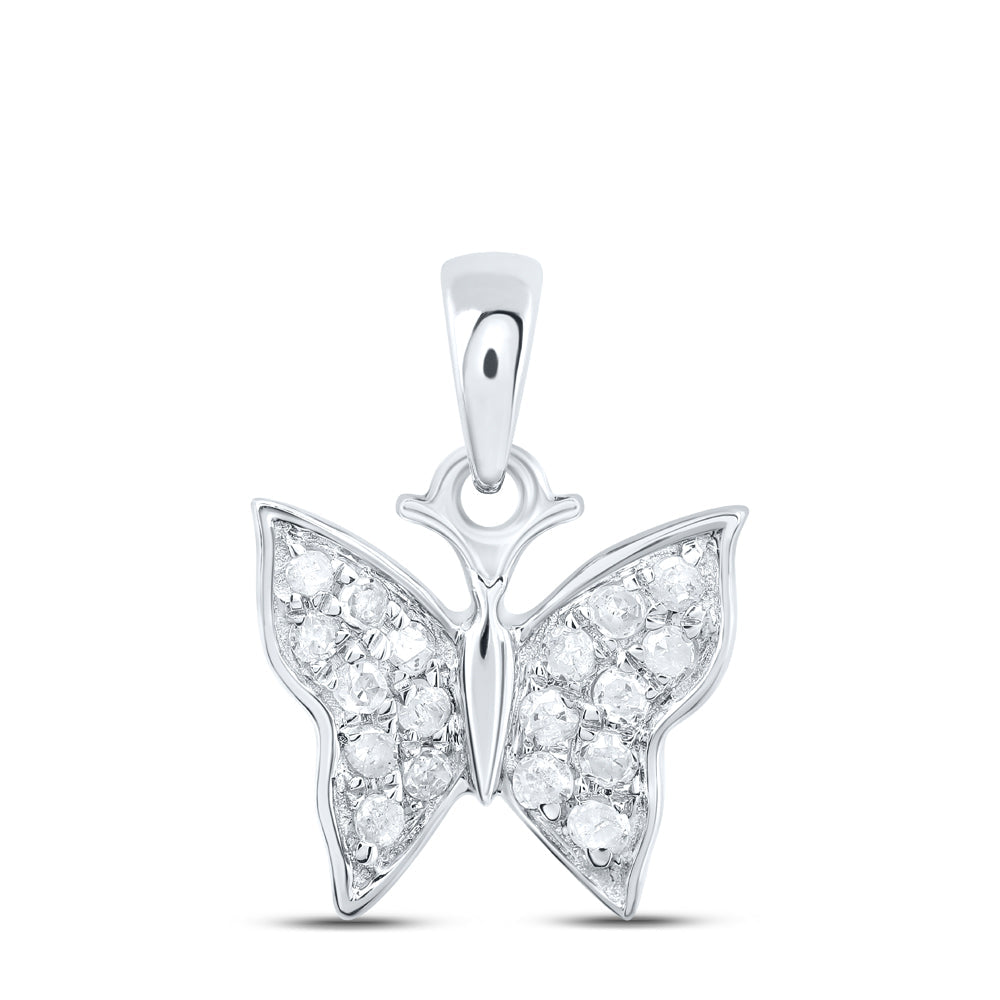 1/20CTW-NAT DIA P3 GIFT HEART PENDANT Daisy Joyeria