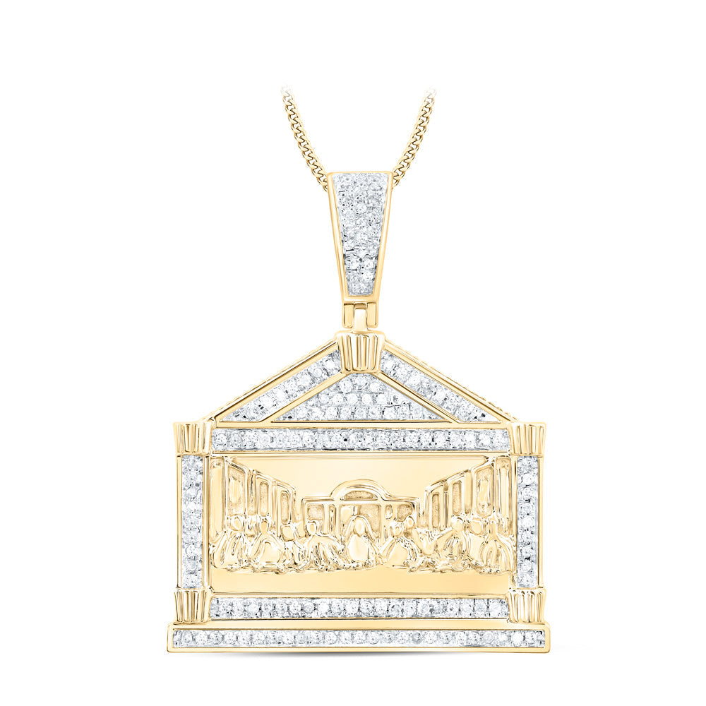 3/8CTW-NAT DIA P3 ÃLAST SUPPERÄ MENS CHARM Daisy Joyeria