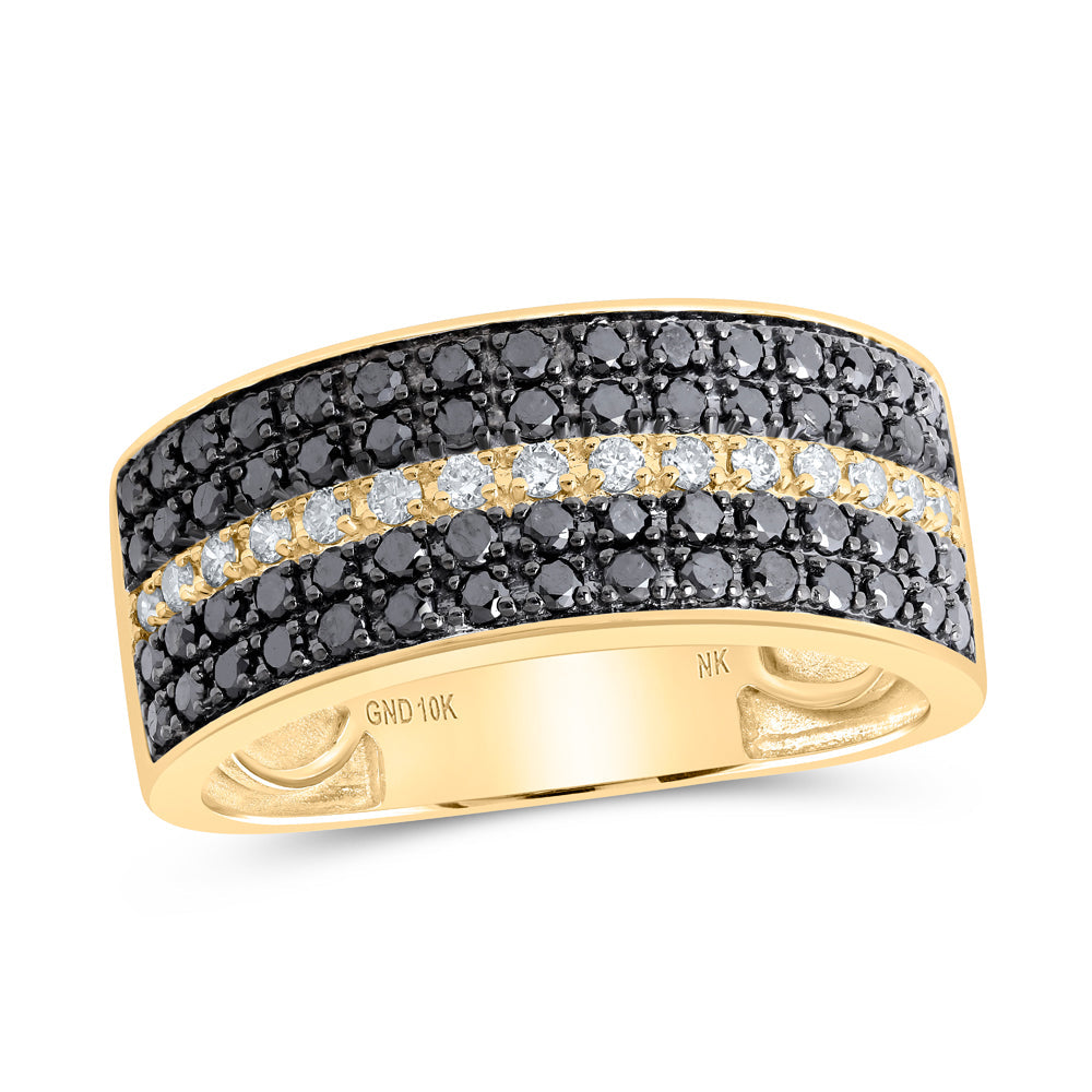 1CTW-NAT DIA NK MENS BAND 10 Daisy Joyeria