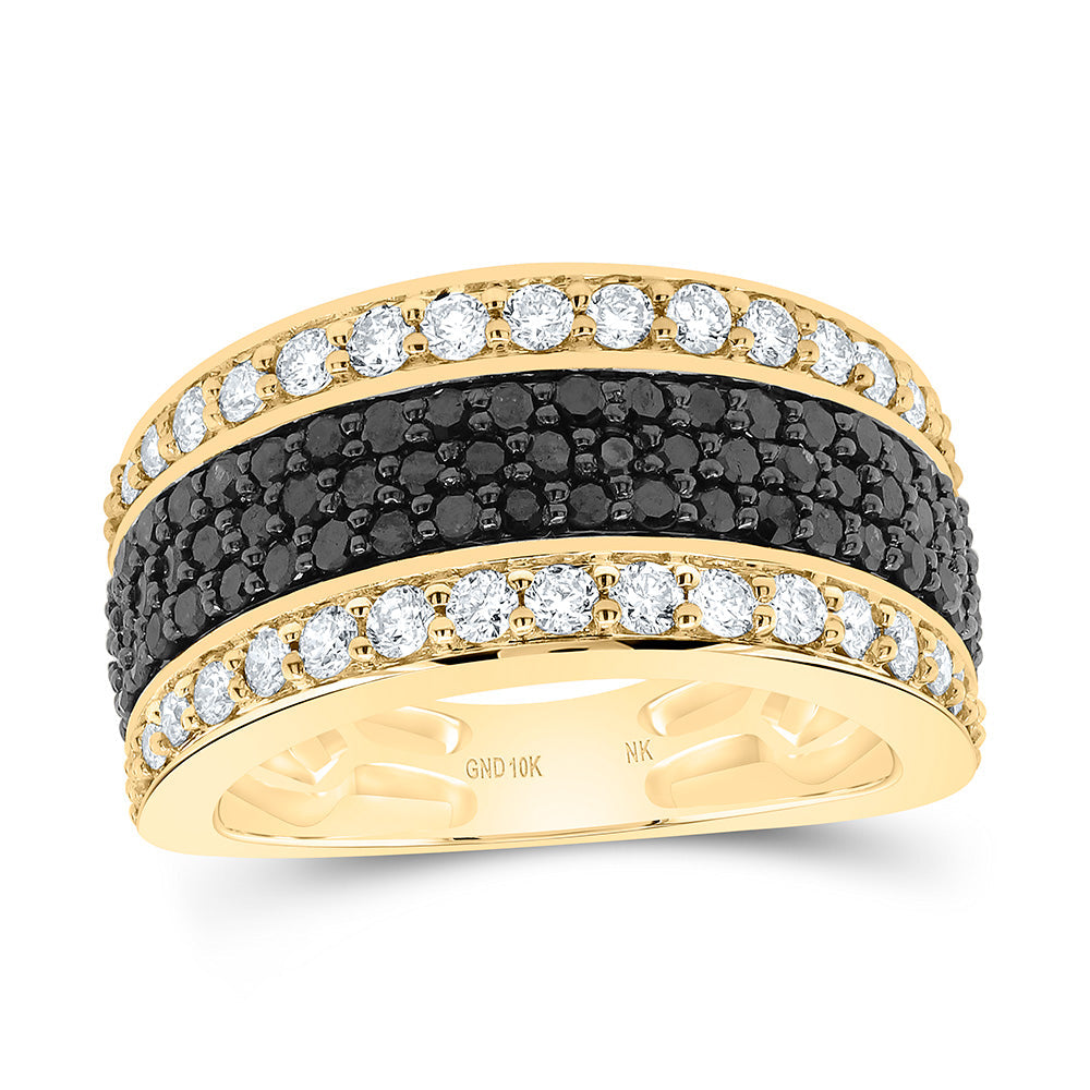 1 1/4CTW-NAT DIA NK MENS BAND 10 Daisy Joyeria