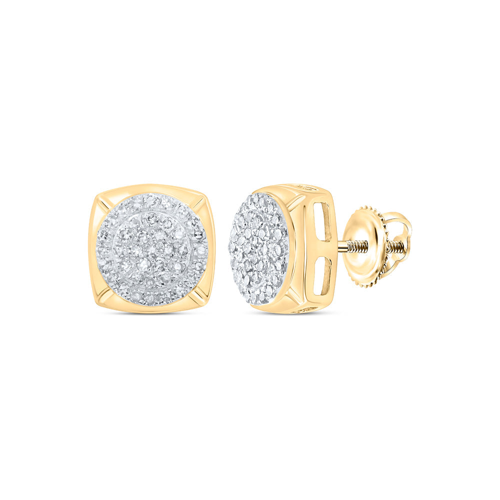 1/4CTW-NAT DIA NK EARRING Daisy Joyeria