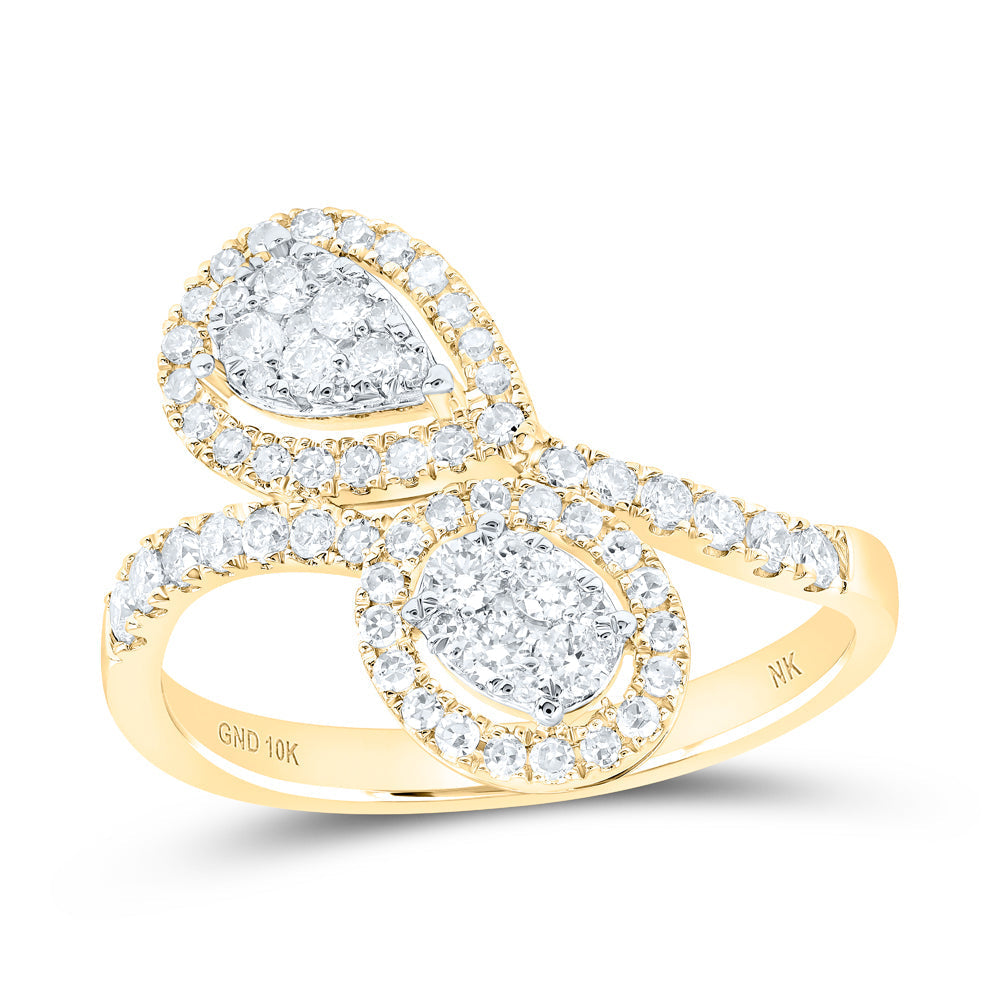 5/8CTW-NAT DIA NK RING 7 Daisy Joyeria