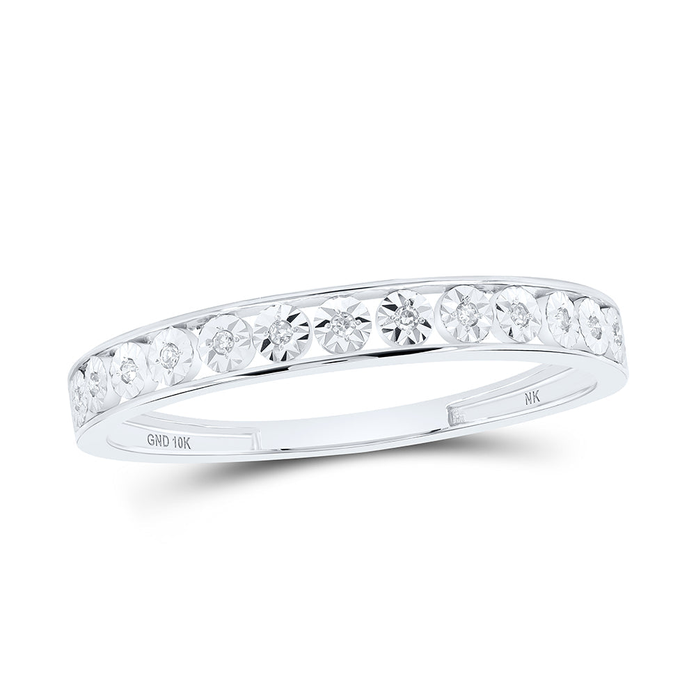 0.03CTW-NAT DIA NK BAND 7 Daisy Joyeria