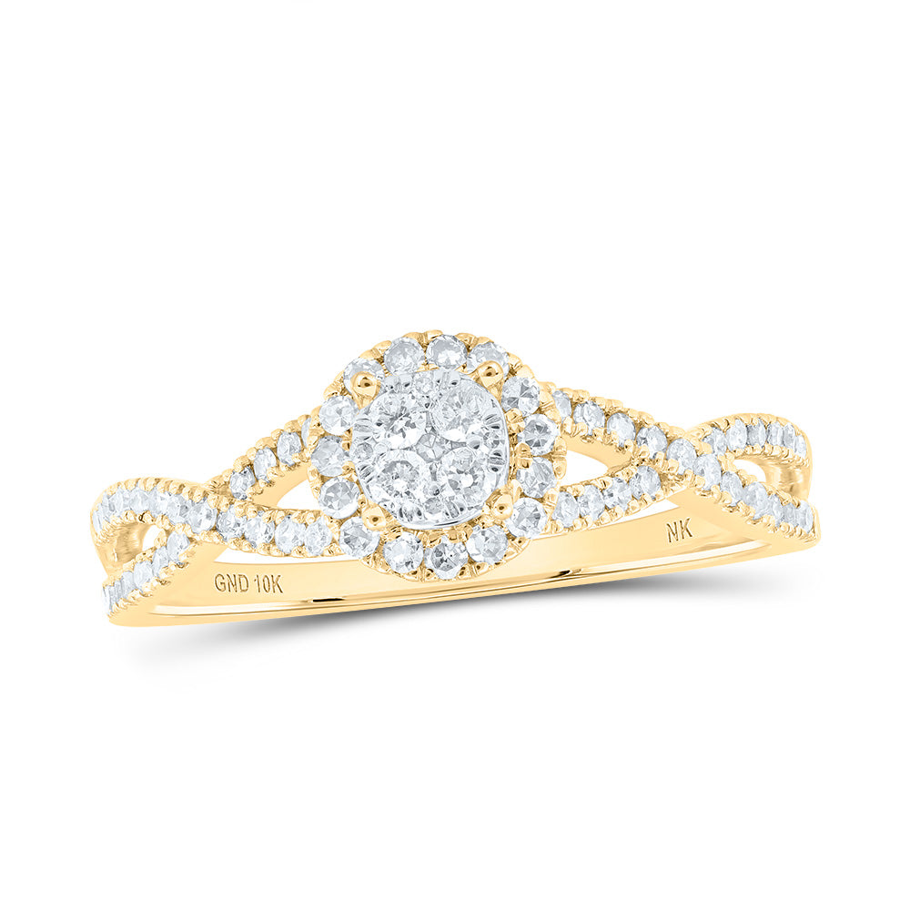 3/8CTW-NAT DIA NK RING 7 Daisy Joyeria